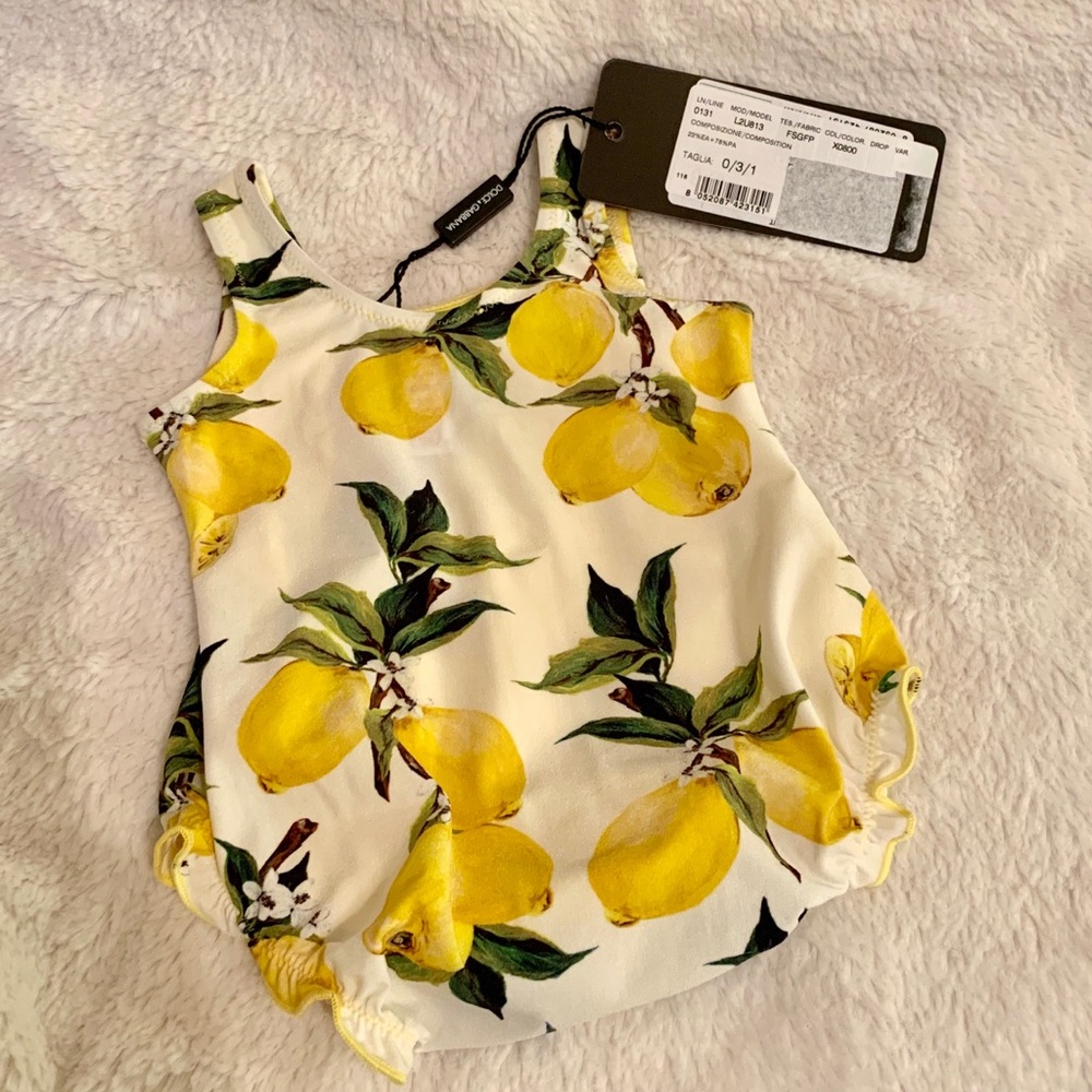 💕HOST PICK💕✅SOLD✅Dolce & Gabbana Baby Swim Suit - Picture 4 of 5